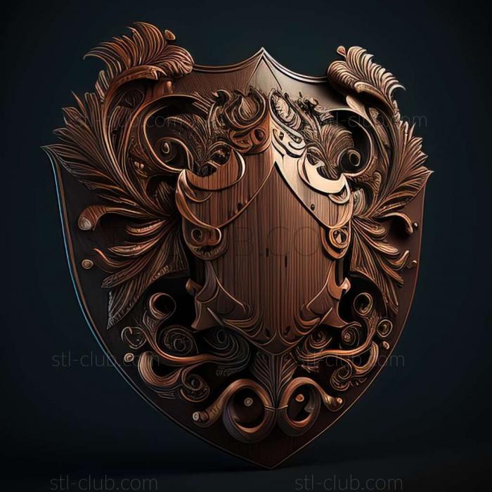 3D model shield (STL)